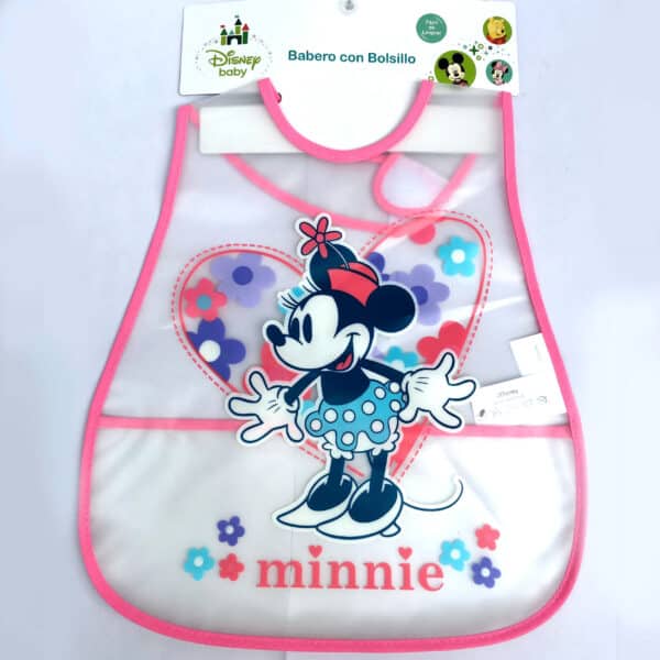Babero con Bolsillo Minnie Mouse