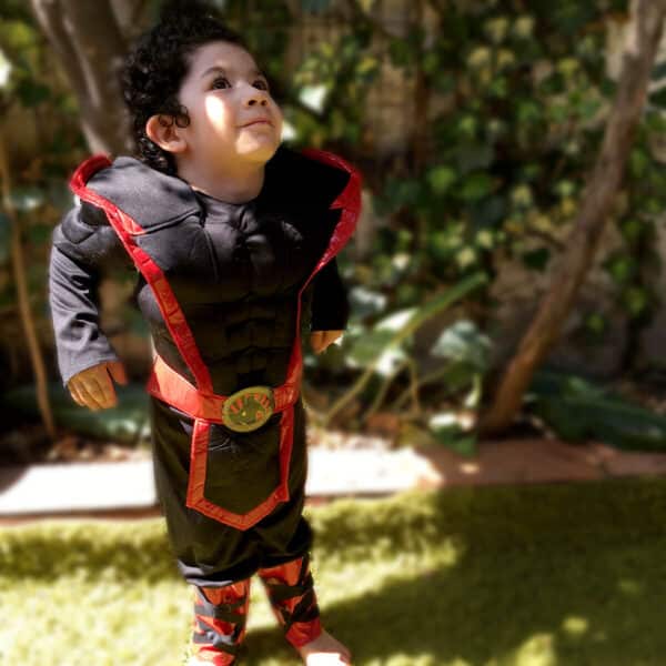 Disfraz Ninja, talla 3-4 (3-4 años)