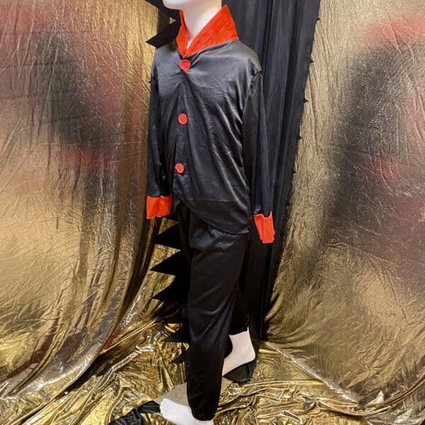 Disfraz Drácula infantil con pantalón, talla 8-10