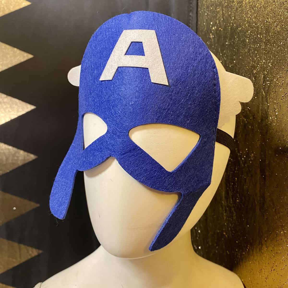 Mitaines de super-héros Avengers Captain America pour enfants, marron, défaut