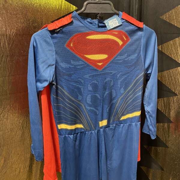 Disfraz Superman original DC Sin Capa, talla 8-9