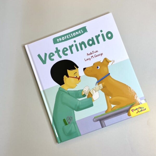 Libro infantil - Profesiones: Veterinario