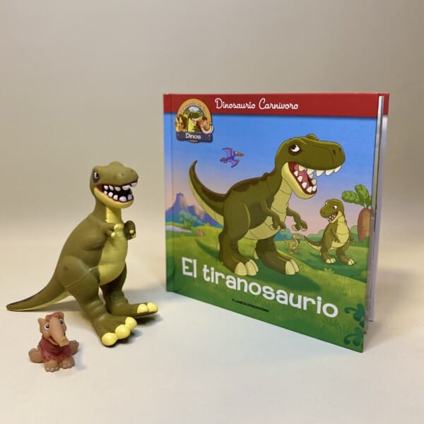 El Tiranosaurio - Libro + figuras