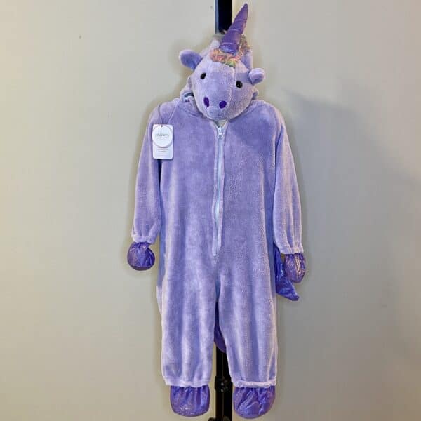 Disfraz Unicornio lila infantil, talla 2-3 (1 a 4 años)