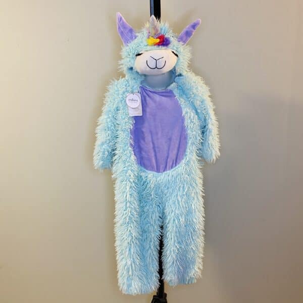 Disfraz Unicornio calipso infantil, talla 2-3 (1 a 4 años)