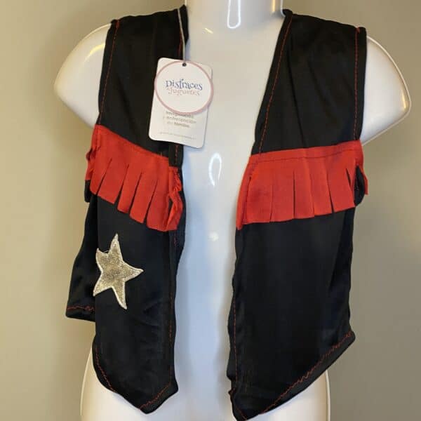 Chaleco sheriff, talla 6-8 (5 a 8 años)
