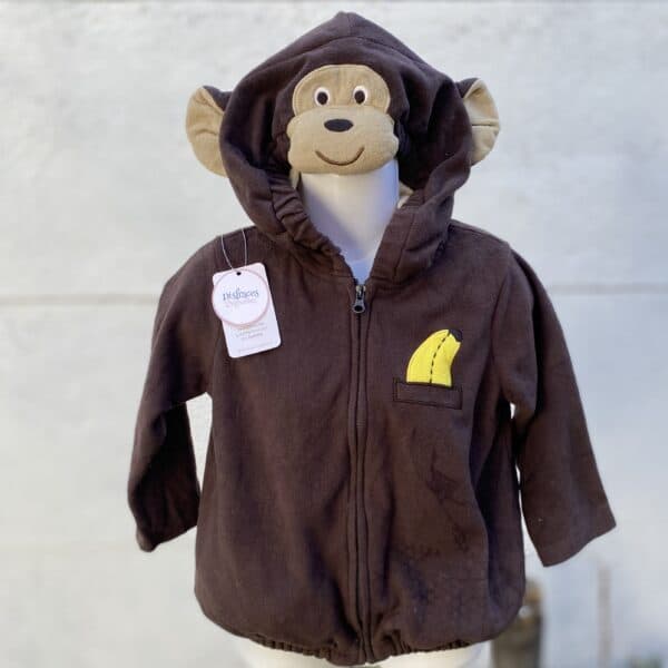 Monito disfraz polerón Carters, talla 24 meses